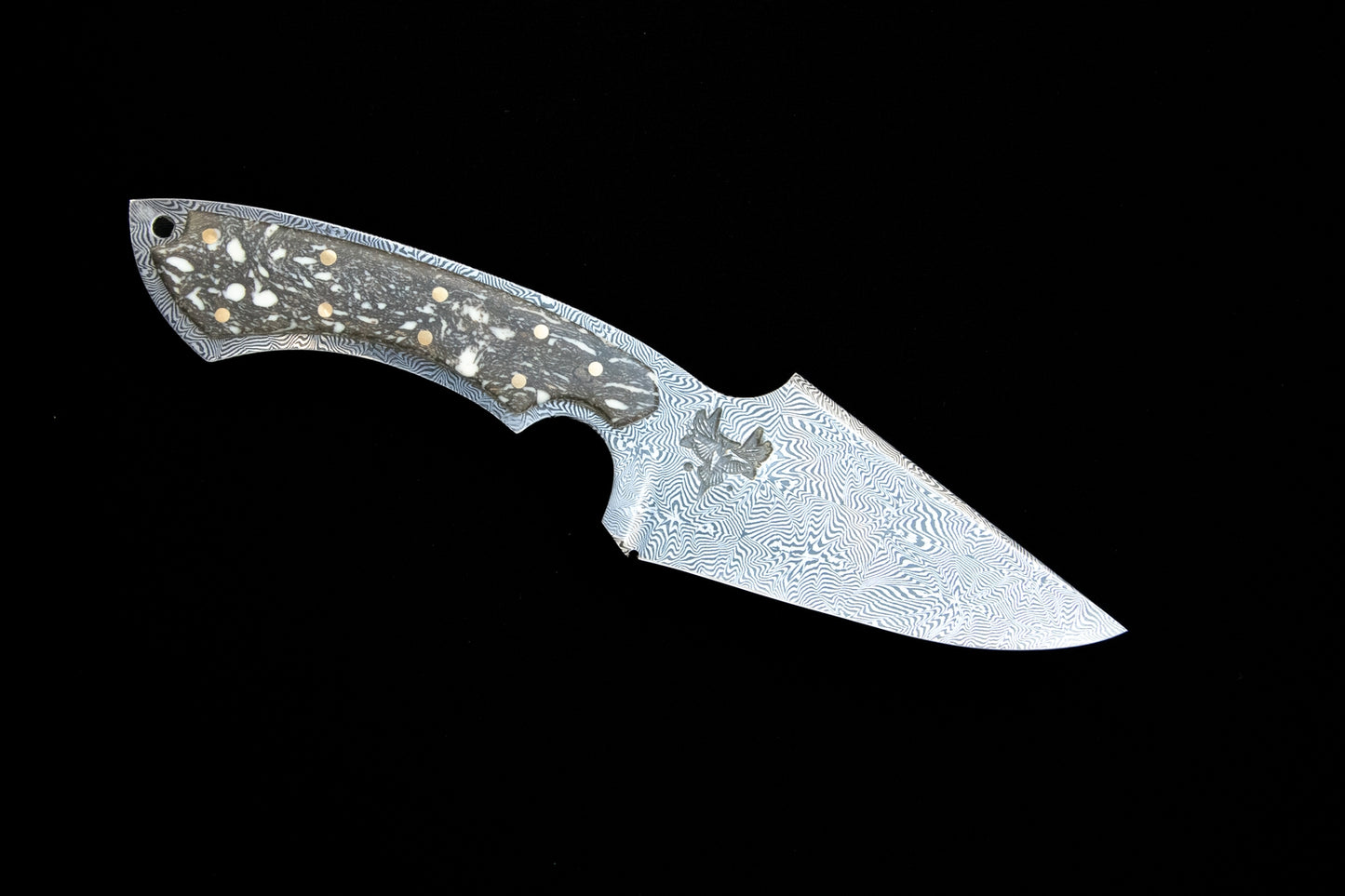 Cuchillo de monte Fighter en resina y madera
