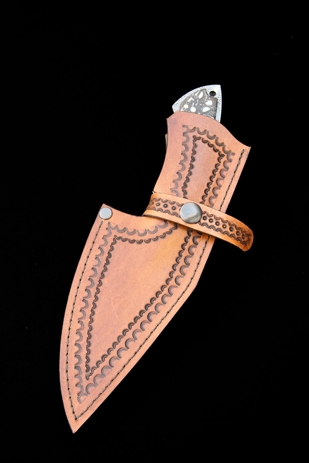 Cuchillo de monte Fighter en resina y madera