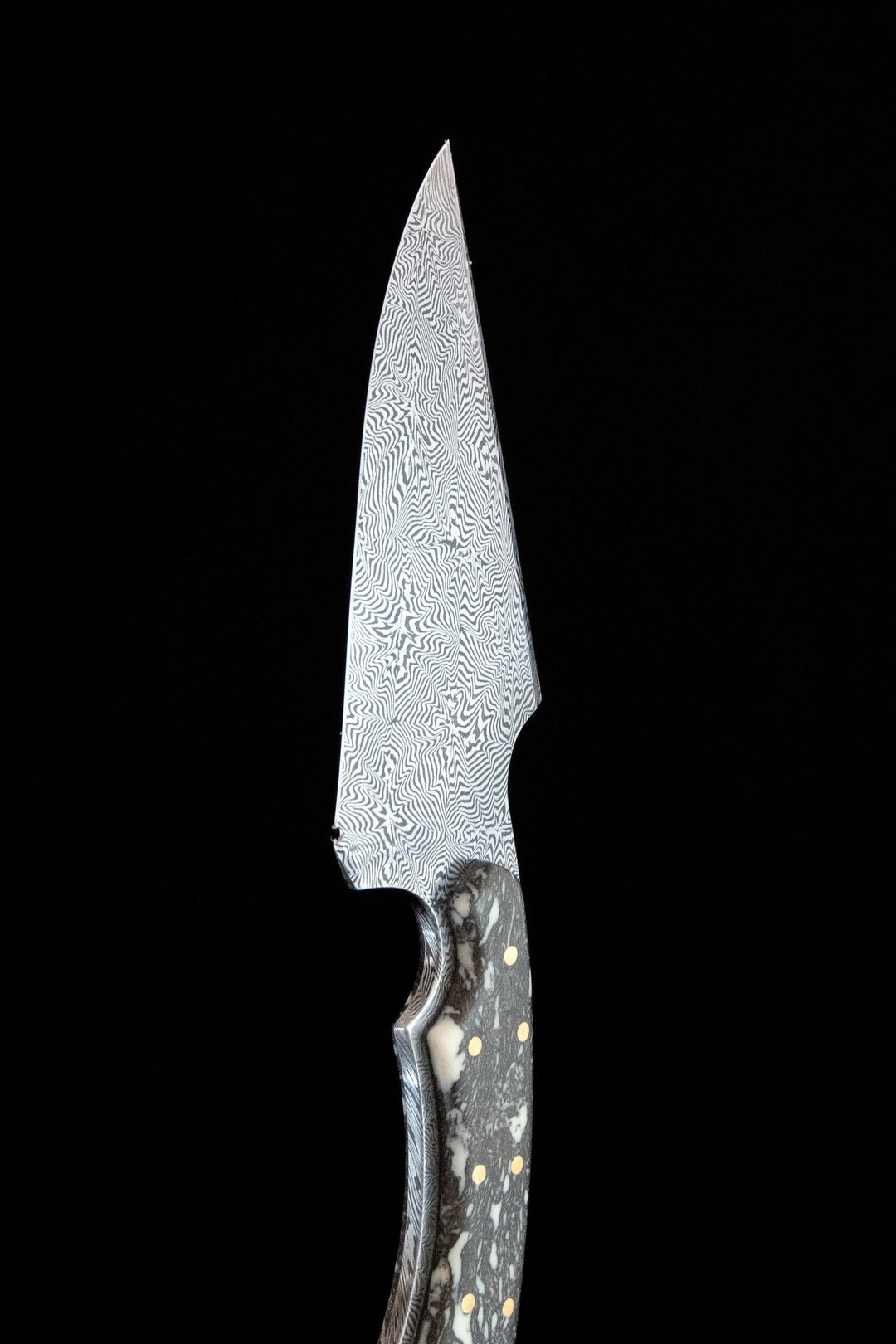 Cuchillo de monte Fighter en resina y madera