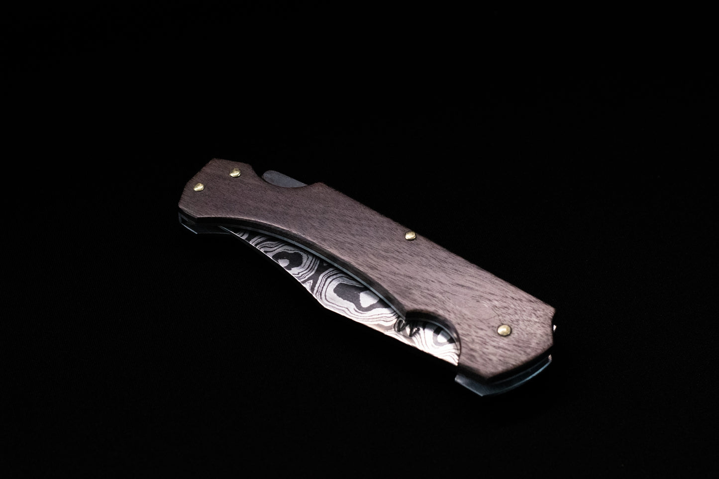 Navaja de Remache en madera de cocobolo