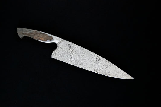 Cuchillo cebollero "Ojo de Llave" (Pieza Única)