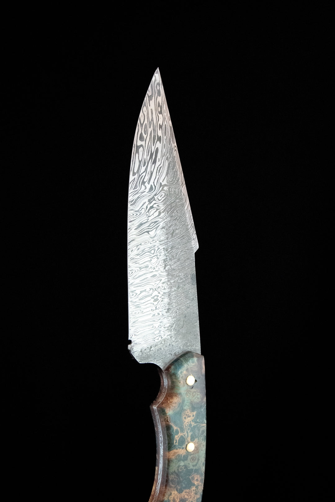 Cuchillo de monte Machete en raíz de aliso