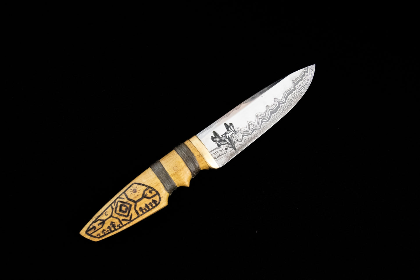 "San Mai" Neck Knife