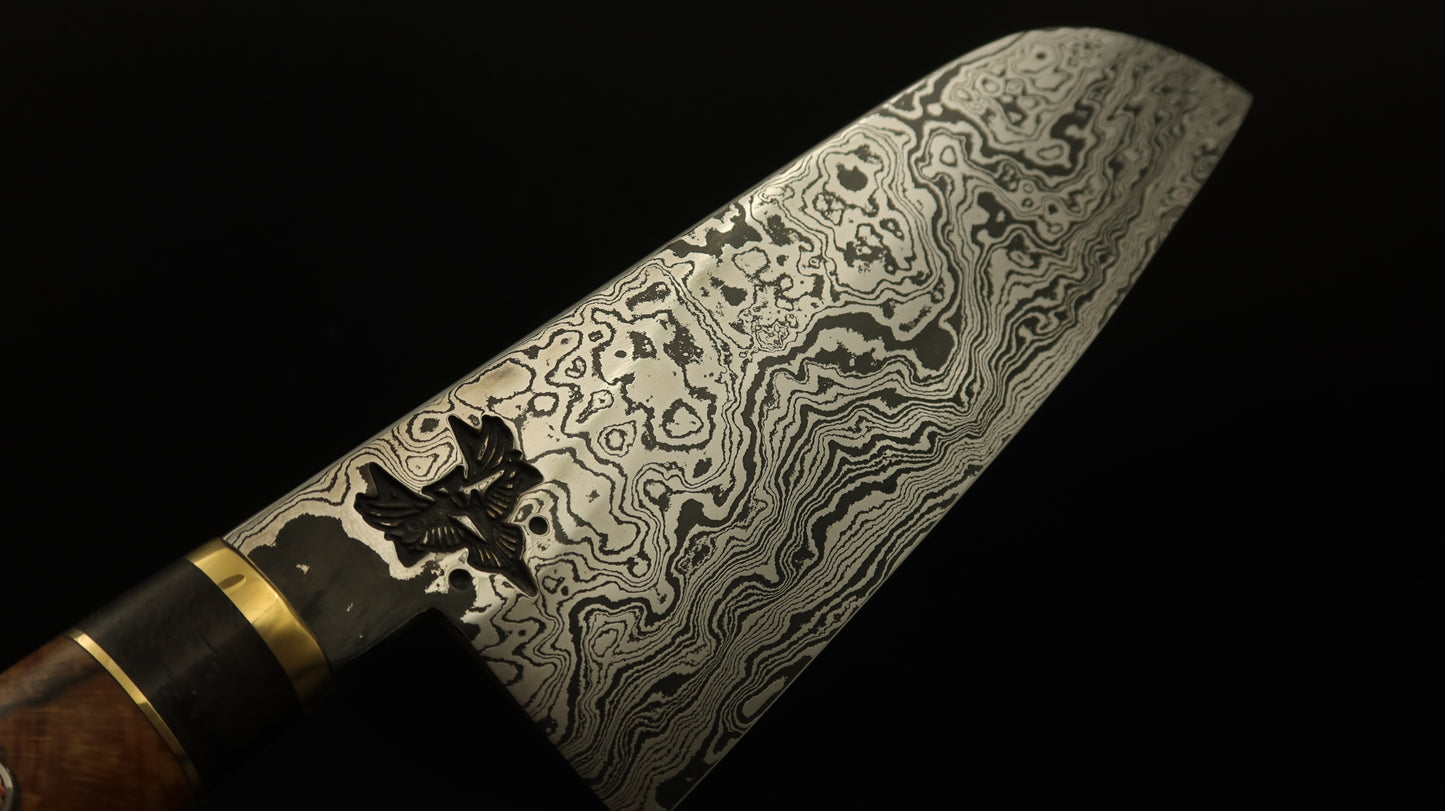Santoku Damasco Aleatorio