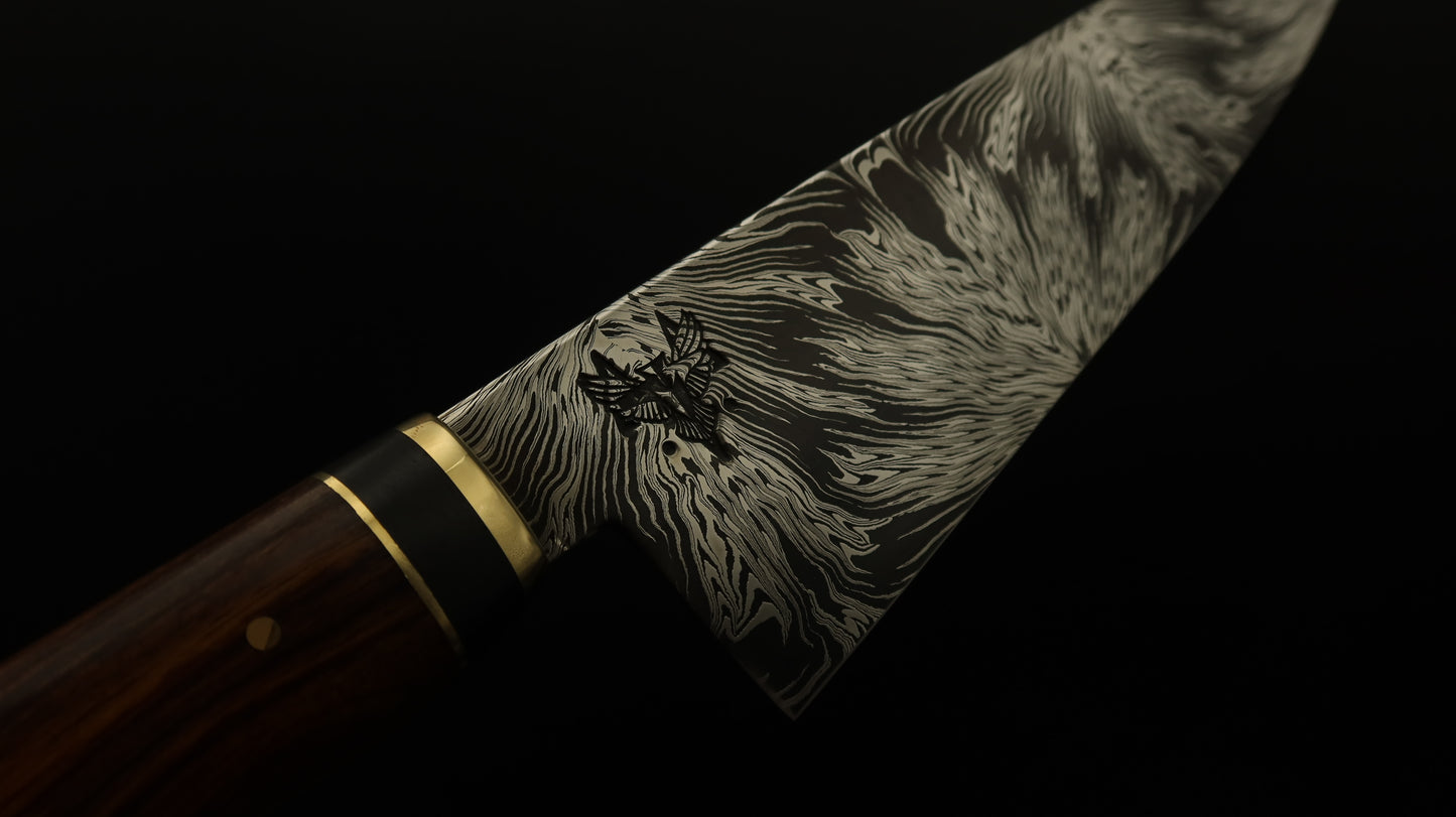 Cuchillo Pavo Real