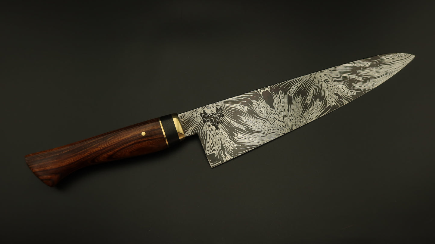 Cuchillo Pavo Real